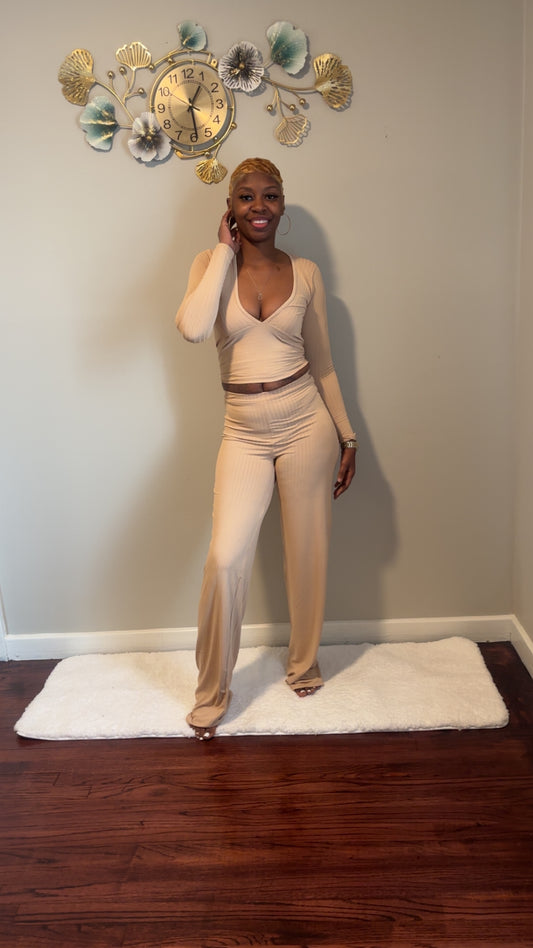 Tie Around Pant Set