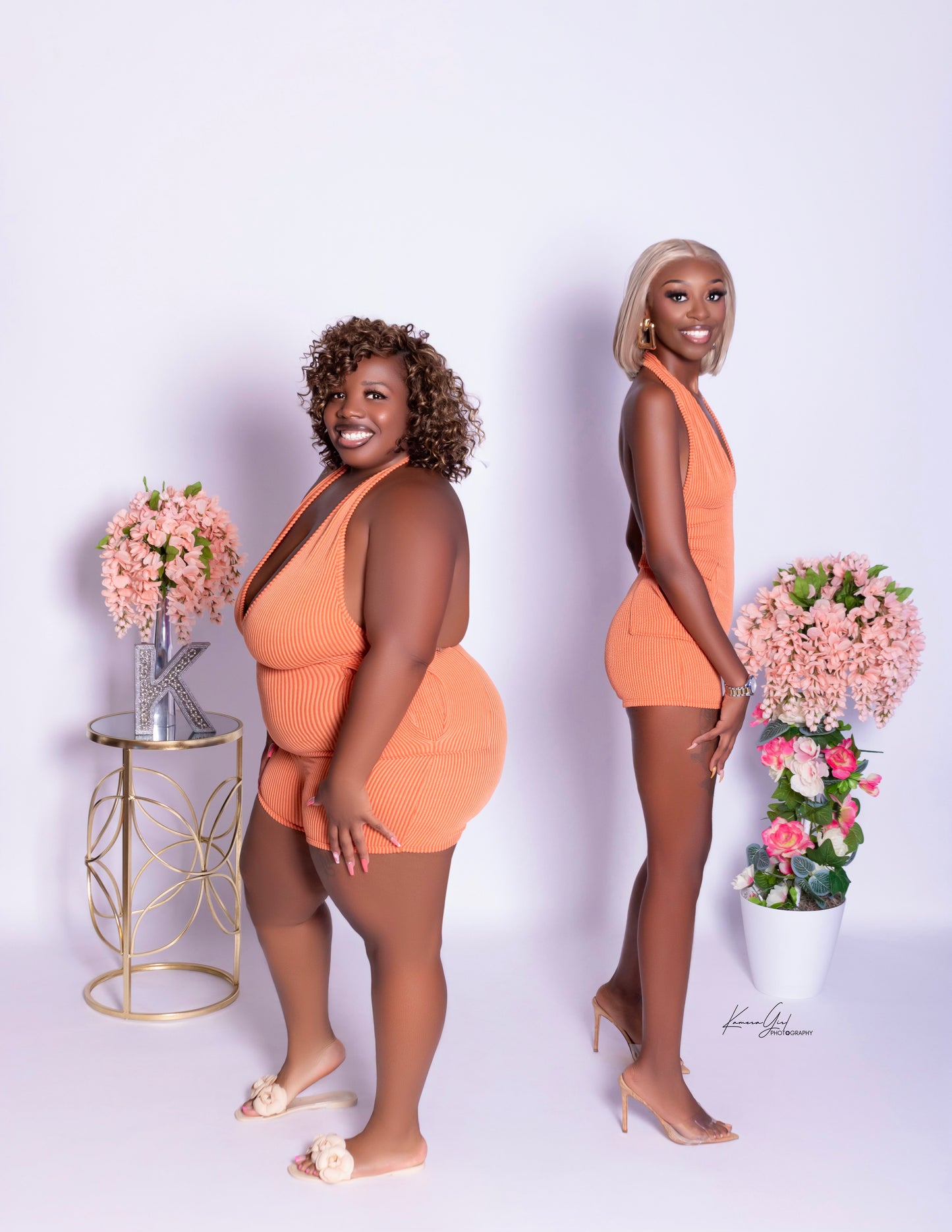Let's Get Peachy Romper