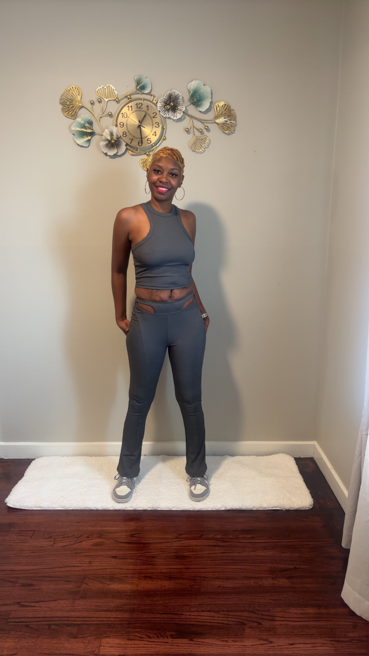 Space Grey Legging Set
